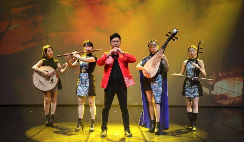 僑務委員會「2026年美國臺灣傳統週暨加拿大亞裔傳統月」美加東團行前公演暨授旗儀式